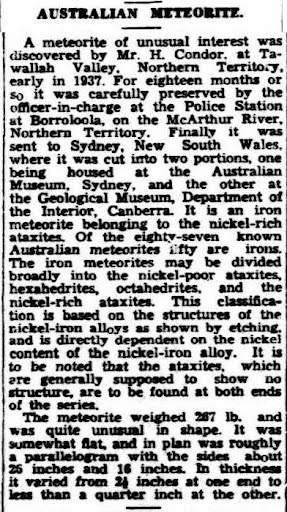 Australian Meteorite