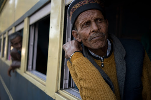 Train at Palampur Station