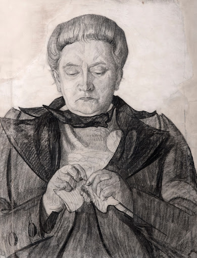 Portrait of mother