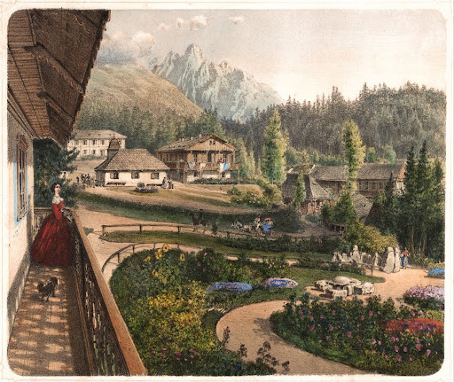 Starý Smokovec - the upper part of settlement