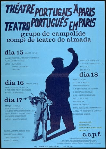 Théâtre portugais à Paris. Teatro português em Paris