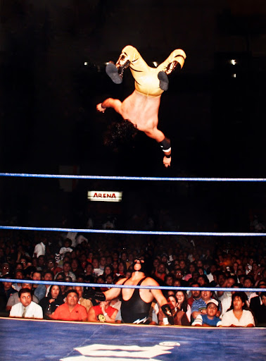 Leono in flight over Neutrón