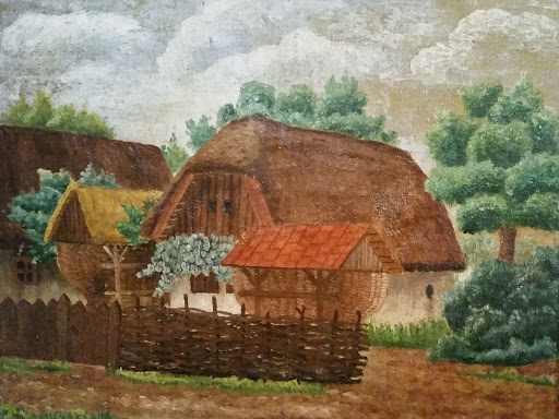 house in the spring