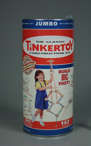 Construction set:Tinkertoy Construction Set Jumbo Builder Set