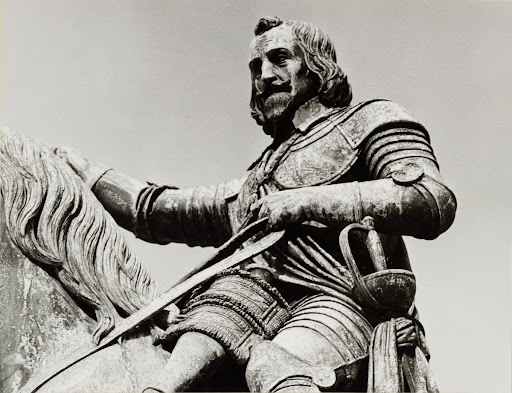 Munich: Equestrian monument of the Elector Maximilian I.