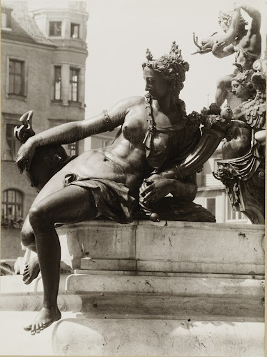 Augsburg: Augustus Fountain, Rathausplatz