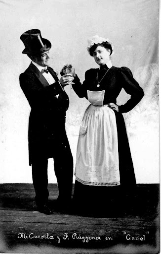 Marta Cazorla and Francesc Puiggener in Gaziel