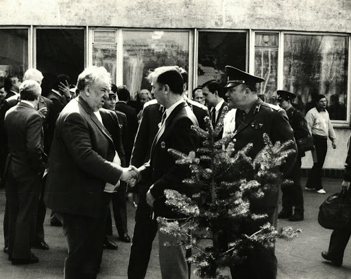 Anatoly Tarasov and Viktor Tihonov