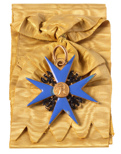 Order of the Black Eagle – badge with sash