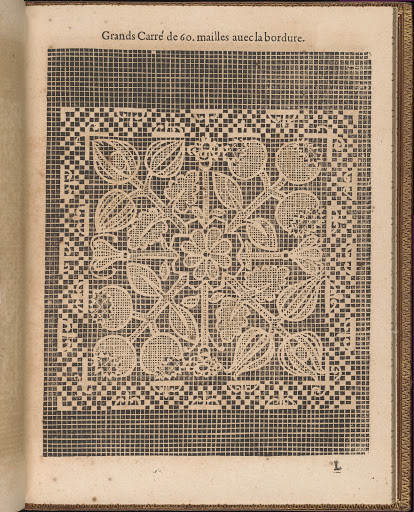 La Pratique de l'Aiguille, page 40 (recto)