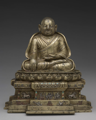 Portrait of Phagmo Drupa Dorje Gyalpo (1110–1170)