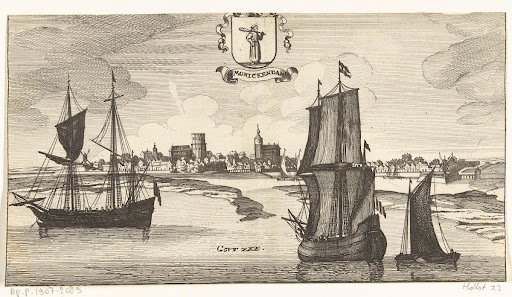 Gezicht op Monnickendam