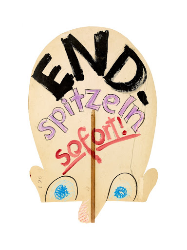 Banner from the demonstration on the Berlin Alexanderplatz on 4 November 1989