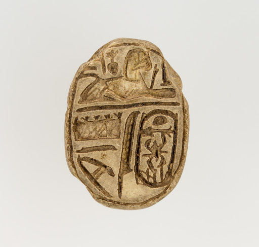 Scarab Inscribed with the Throne Name of Amenhotep II
