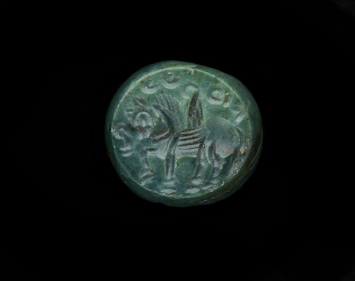 Seal, winged horse