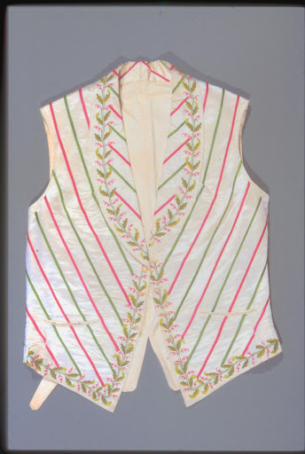 Risorgimento Museum - Silk satin waistcoat