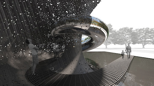 Lindy Lee, Ouroboros (artist's interpretation)