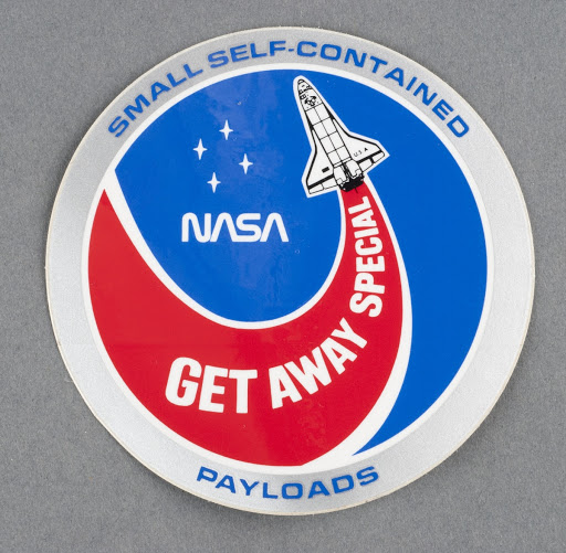 NASA Get Away Special Decal