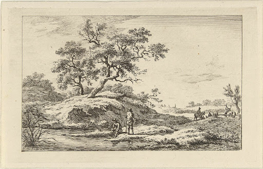 Reizgers aan de waterkant
