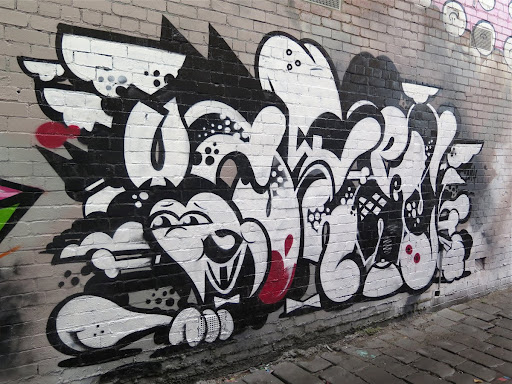 Sunshine Lane Repaint 2014 - Unwell Bunny