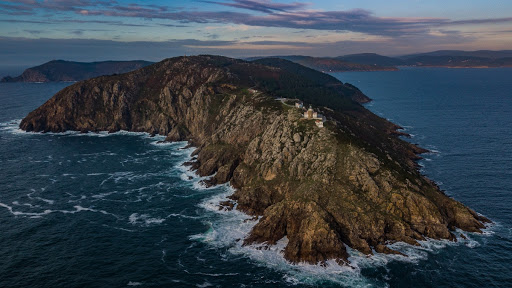 Cape Fisterra, aerial view