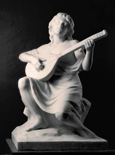 Lute playing girl