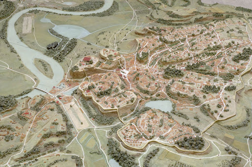 Model of archaic Rome: general view