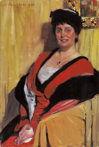 Malvīnes Vīgneres-Grīnbergas portrets