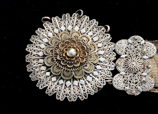 Goldthread Belt with Gilded Silver Clasp