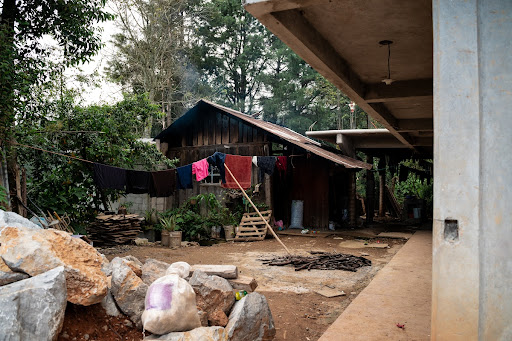 Sierra Zongolica en Tlaquilpa, Veracruz, México