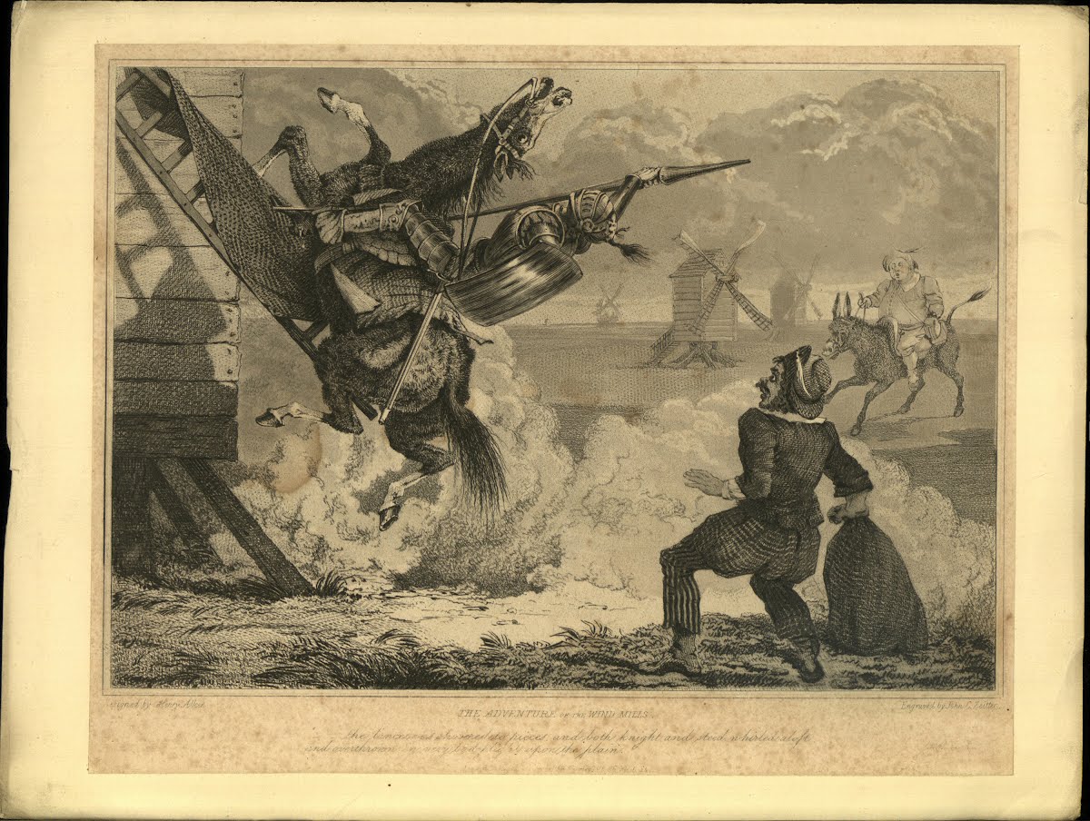 Lit Cervantes Don Quixote Alken 1832