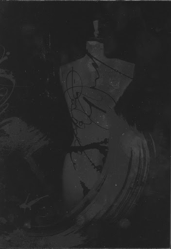 BA Fashion, Central Saint Martins Press Show Invitation 2004 Front