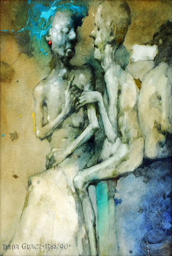 Polish caprice - shameless advances of collaborator to saintly woman citizen - study