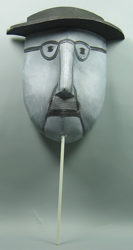 Face mask - part of costume for 2006 Melbourne Commonwealth Games Opening Ceremony