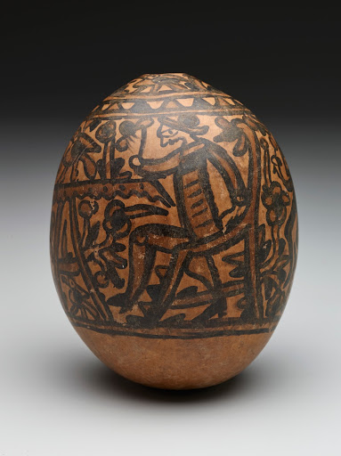 Painted gourd