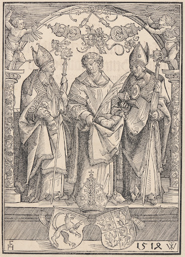 Saints Valentine, Stephen, and Maximilian