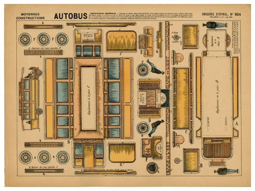 Paper toy:Autobus