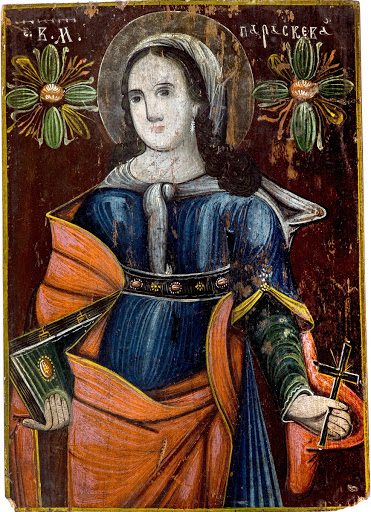 Icon, St. Parasceve the Martyr.