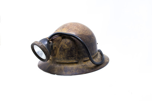 Hard Hat with Electric Light