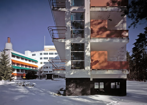 Paimio Sanatorium Aerial photograph of Paimio Sanatorium