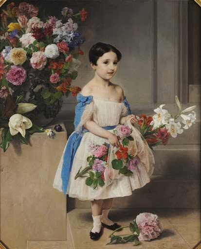 Ritratto della contessina Antonietta Negroni Prati Morosini