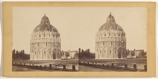 [The Baptistery, Pisa, Italy] (Full Front)