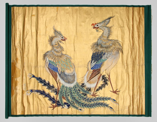 Phoenix Mural from Daejojeon Hall in Changdeokgung Palace