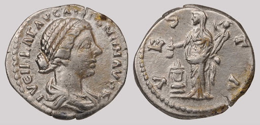 Lucilla, denarius