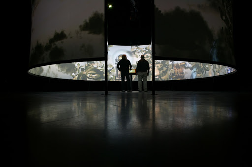 "Oracle", a panoramic installation