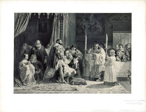 Leonardo da Vinci's death, near Amboise