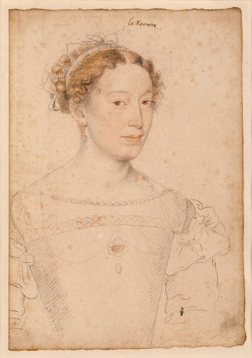 Unknown lady, probably an Italian, known as "La Romaine".