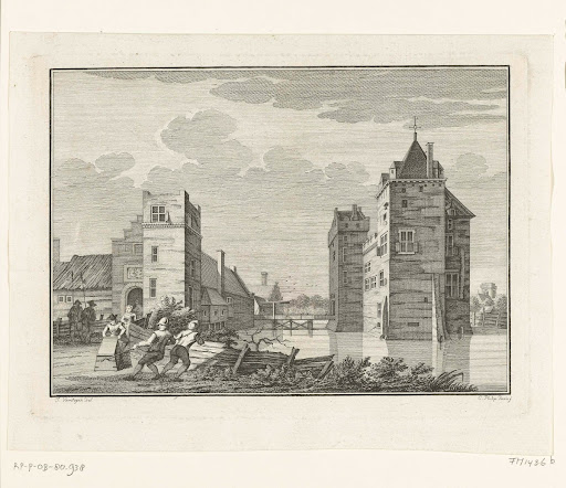 Ontsnapping van Hugo de Groot in de boekenkist uit Slot Loevestein, 1621