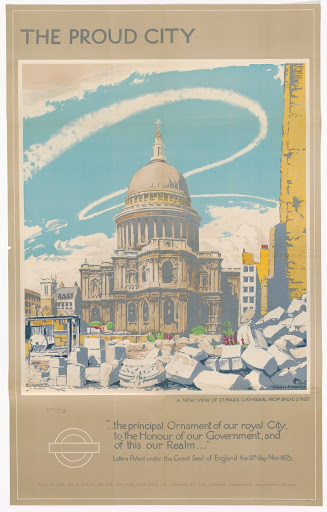 The Proud City / a New View of St. Paul's Cathedral From Bread Street ...