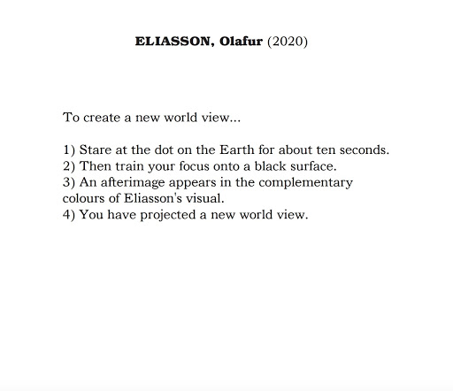 Olafur Eliasson’s ‘do it’ for Earth Day